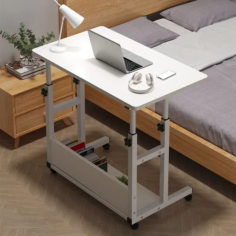Scrivania da ufficio stile moderno per camera da letto, scrivania ad altezza regolabile Clearhalo