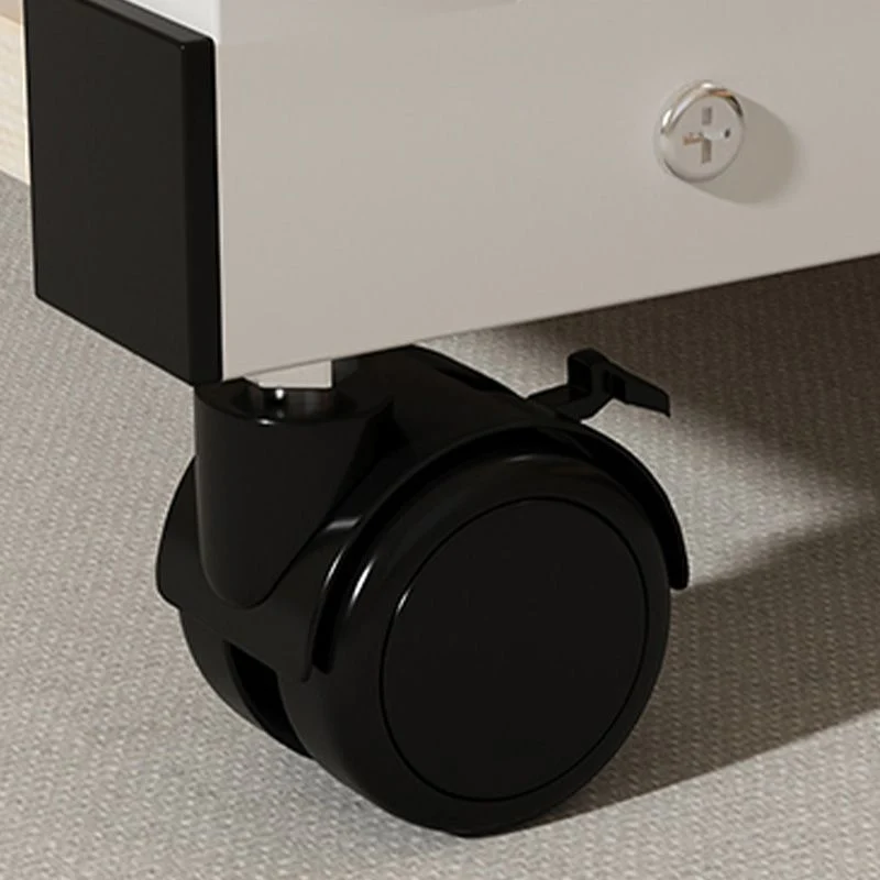 Scrivania da ufficio stile moderno per camera da letto, scrivania ad altezza regolabile Clearhalo