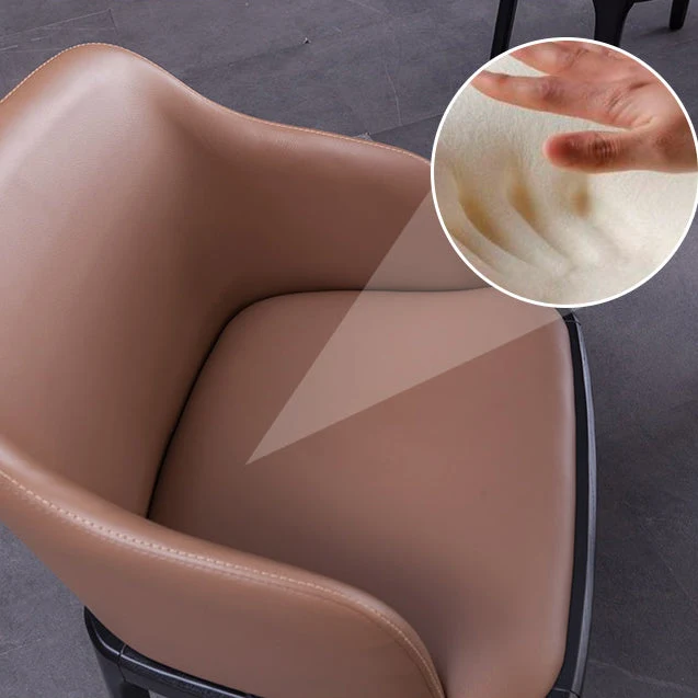 Sedia con schienale massiccio legno scandinavo, sala da pranzo, cucina, poltrona con braccioli Clearhalo