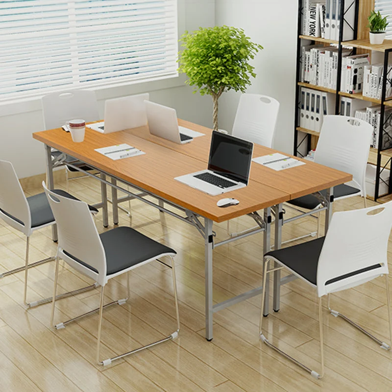 Sedia da conferenza con supporto lombare Sedia senza braccioli con struttura acciaio color argento Clearhalo