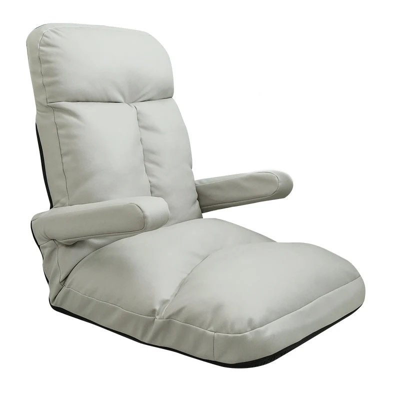 Sedia convertibile ecopelle/lino 20,8" L x 21,6" L x 25,9" Clearhalo