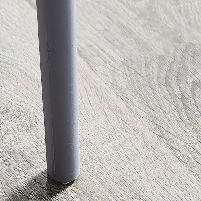 Sedia da cucina contemporanea plastica Sedia laterale per sala da pranzo con schienale aperto Clearhalo