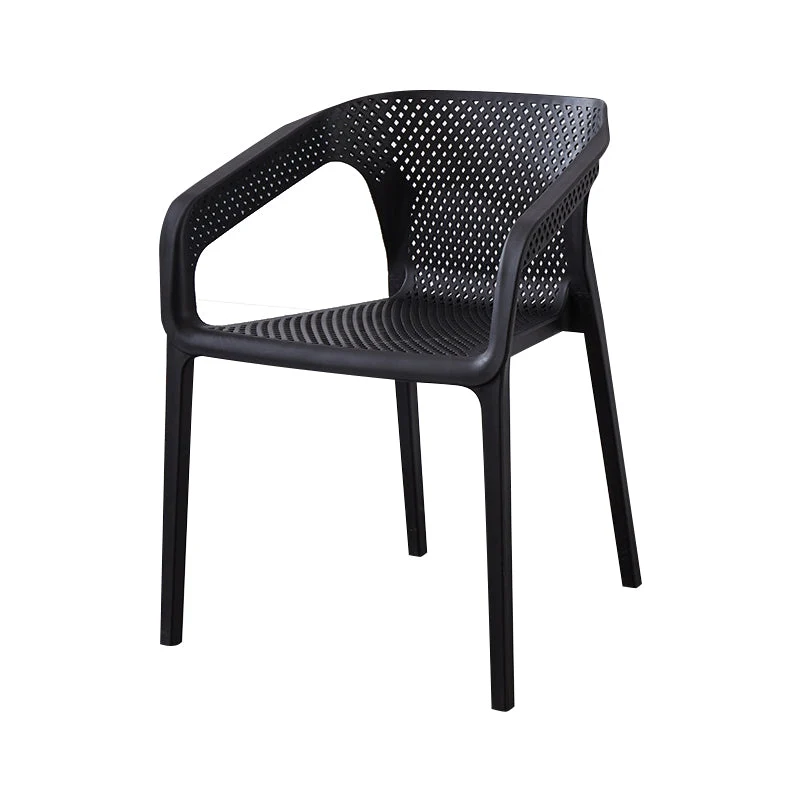 Sedia da cucina impilabile stile moderno con gambe plastica Clearhalo