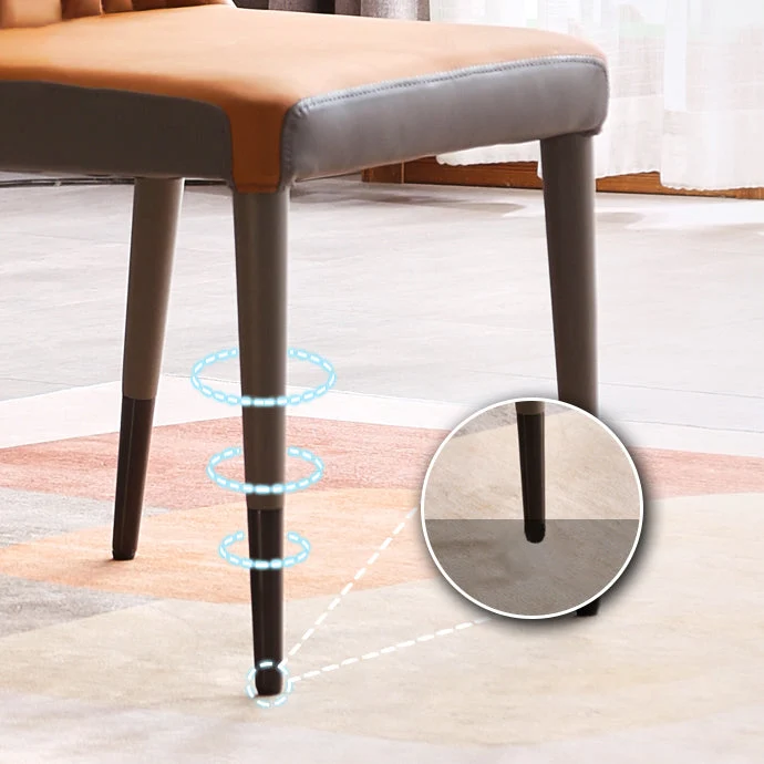 Sedia da cucina legno di quercia stile scandinavo, sedie da pranzo con schienale massiccio Clearhalo