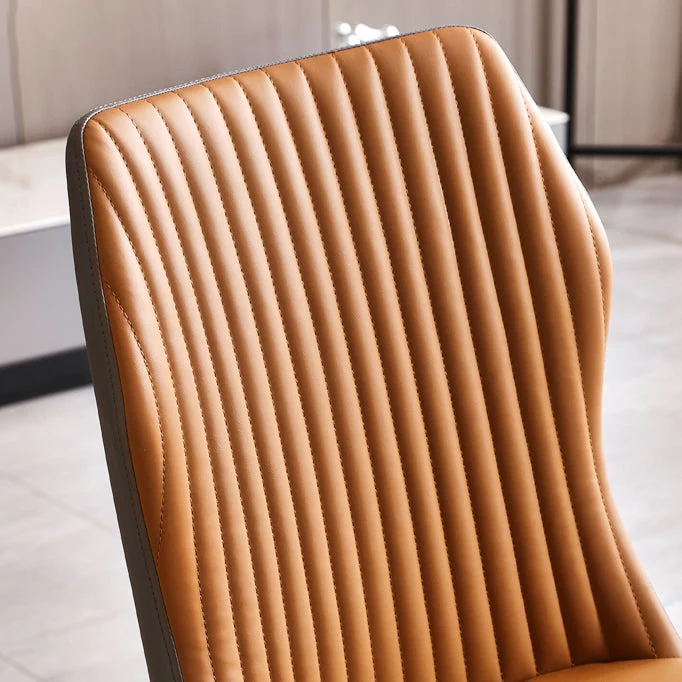 Sedia da cucina legno di quercia stile scandinavo, sedie da pranzo con schienale massiccio Clearhalo