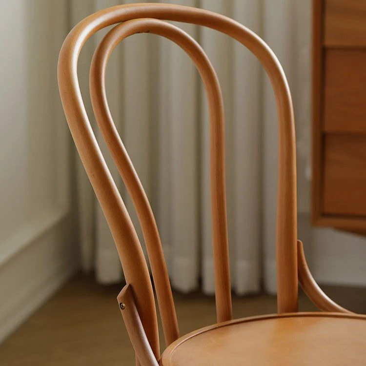 Sedia da cucina tradizionale legno per sala da pranzo, sedia Windsor con schienale laterale Clearhalo