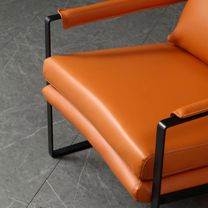 Sedia ecopelle 27,5" L x27,9" L x29,5" H Braccioli inclusi Sedia Clearhalo