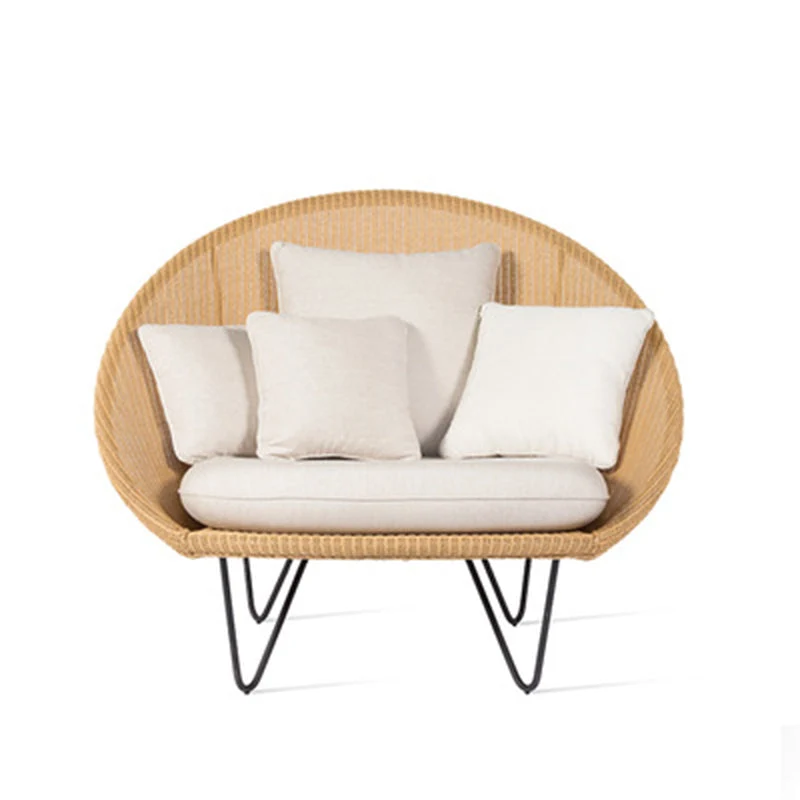 Sedia ecopelle 41,3" L x 33,4" L x 14,4" Sedia impilabile per camera da letto Clearhalo