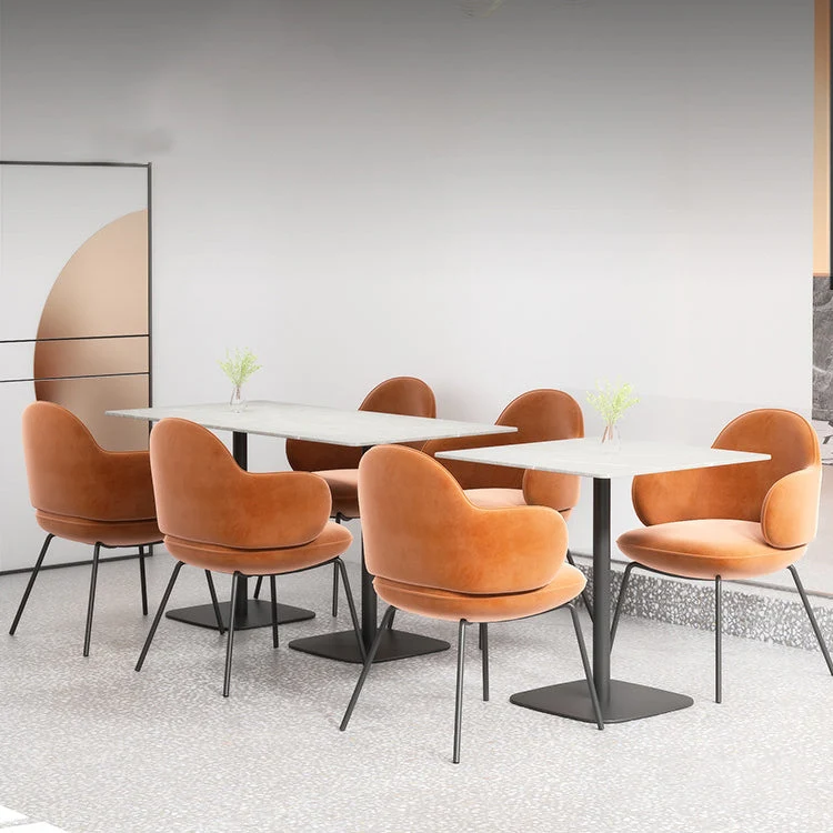 Sedia imbottita per cucina moderna, poltrona da pranzo, per cucina Clearhalo