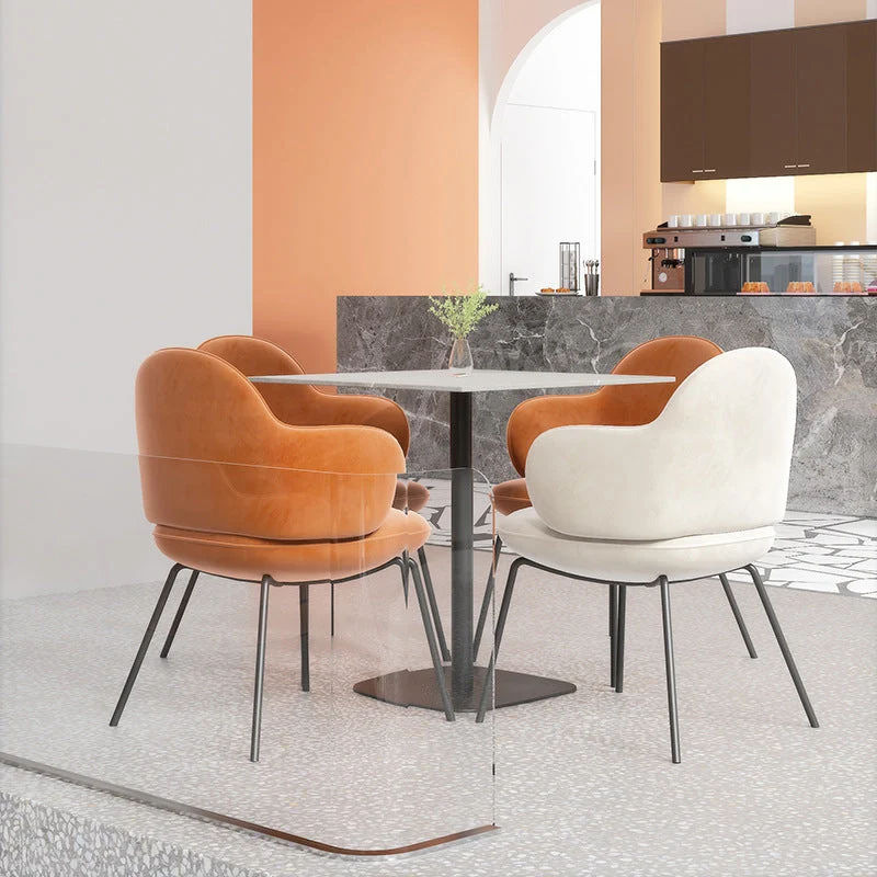 Sedia imbottita per cucina moderna, poltrona da pranzo, per cucina Clearhalo