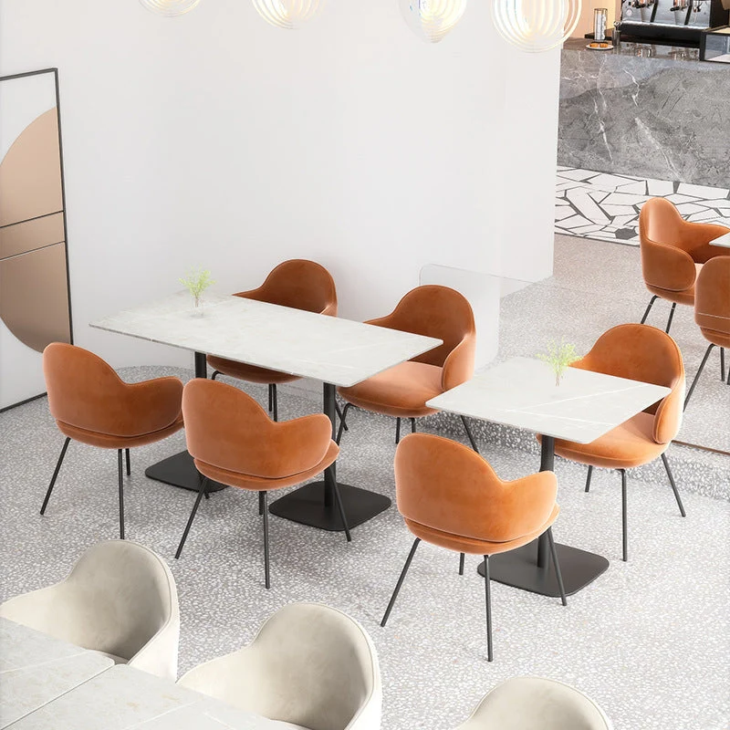 Sedia imbottita per cucina moderna, poltrona da pranzo, per cucina Clearhalo