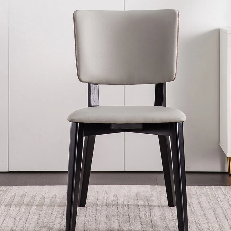 Sedia imbottita per sala da pranzo Sedia da pranzo ecopelle per la casa industriale Clearhalo