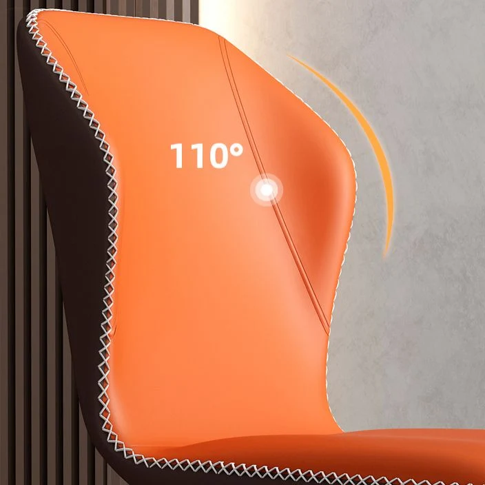Sedia laterale con schienale alto metallo per interni ed esterni, moderna e contemporanea Clearhalo