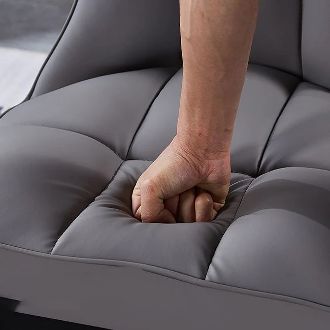 Sedia laterale imbottita scandinava Sedie con schienale massiccio senza braccioli Clearhalo