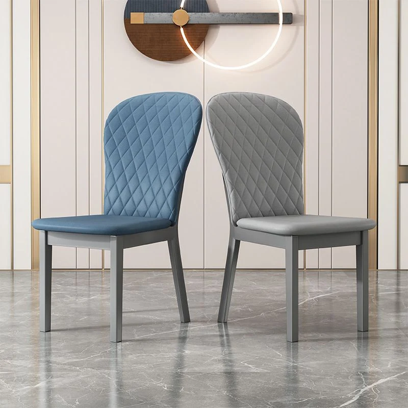 Sedia laterale industriale legno per interni ed esterni Parsons Chair senza braccioli Clearhalo