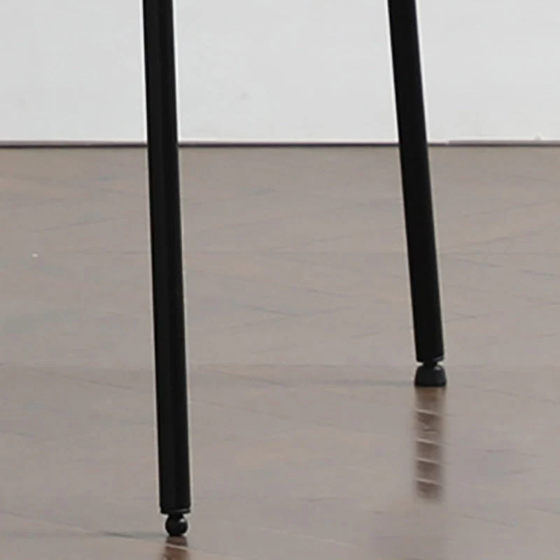 Sedia laterale industriale per interni legno con schienale aperto e gambe metallo. Sedia da sala da pranzo Clearhalo