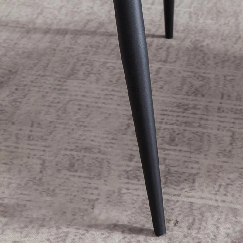 Sedia laterale industriale Sedia da sala da pranzo Wingback per cucina Clearhalo