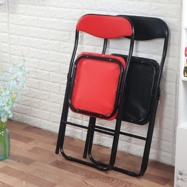 Sedia laterale moderna per la casa metallo per interni ed esterni Sedia laterale da pranzo pieghevole senza braccioli con...