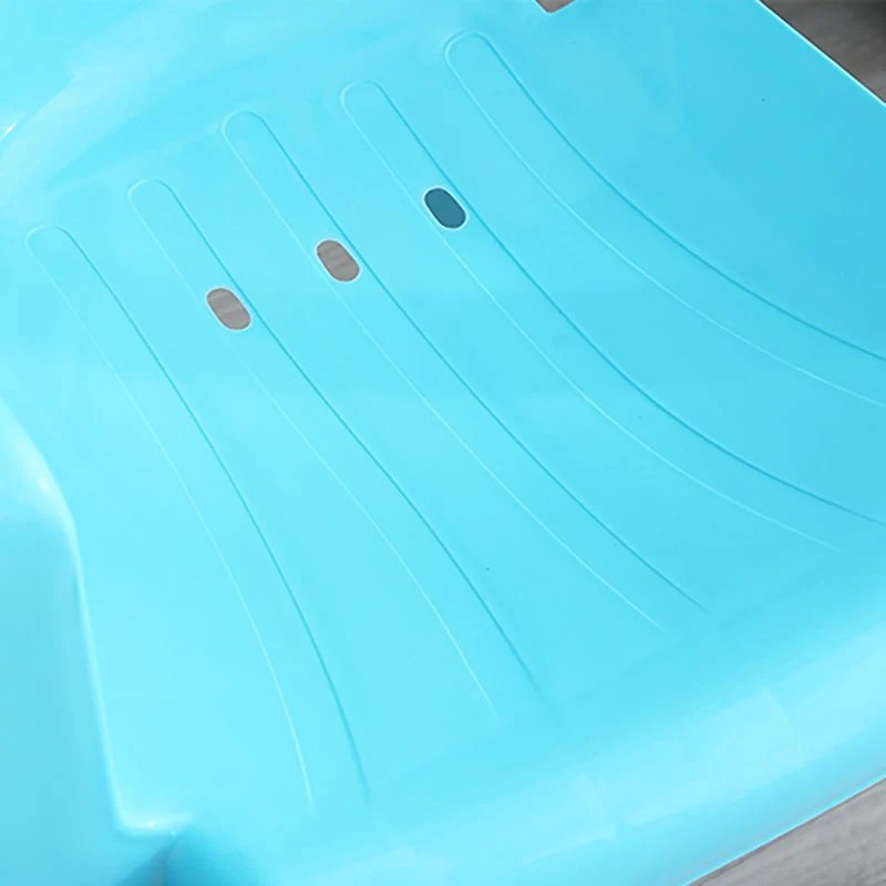 Sedia laterale moderna plastica con bracciolo Windsor con schienale pieghevole per ristorante Clearhalo