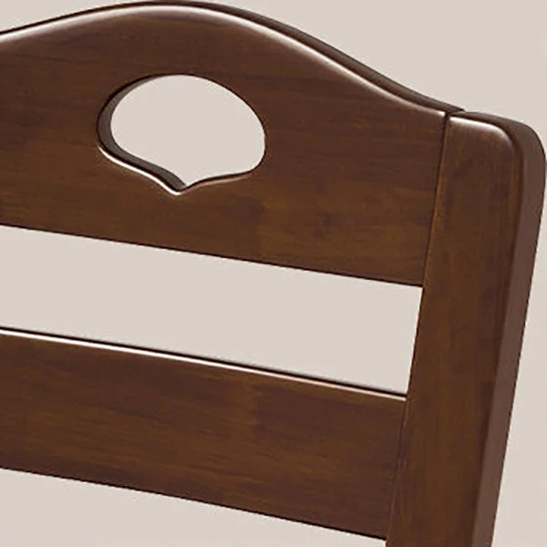 Sedia laterale posteriore con scala da pranzo per cucina legno contemporanea Clearhalo