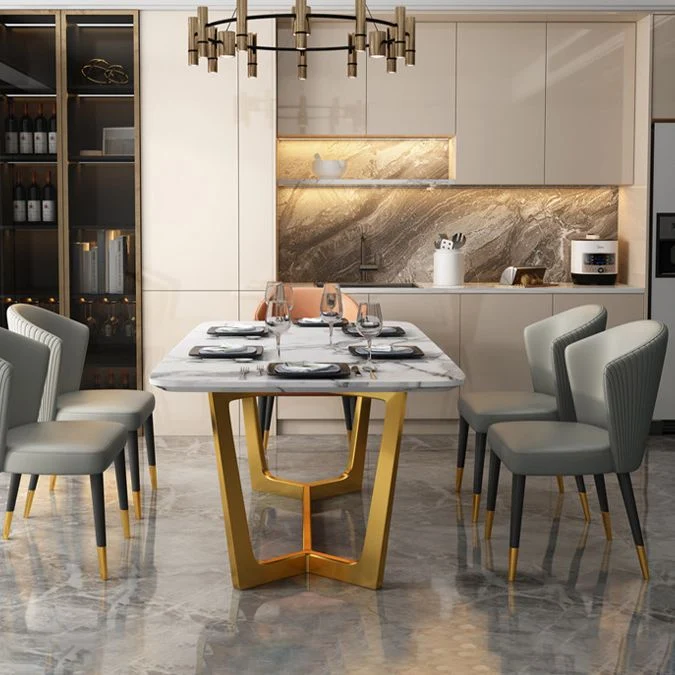 Sedia laterale scandinava per interni Sedia da sala da pranzo con schienale legno imbottito Clearhalo