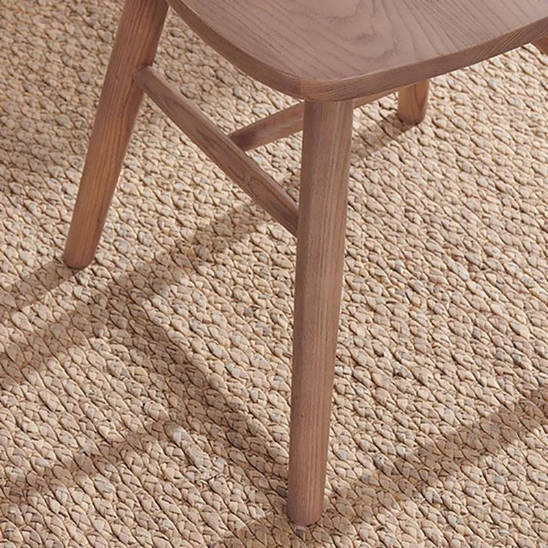 Sedia laterale scandinava senza braccioli Sedia da pranzo legno per la casa Clearhalo