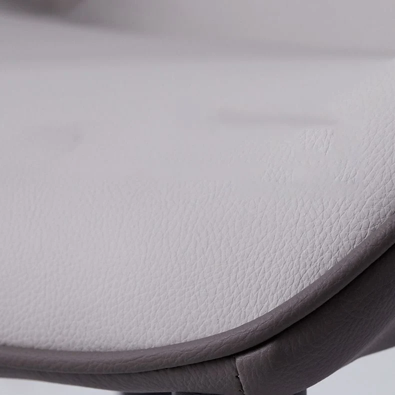 Sedia laterale Wingback Sedia moderna contemporanea metallo per interni ed esterni Clearhalo