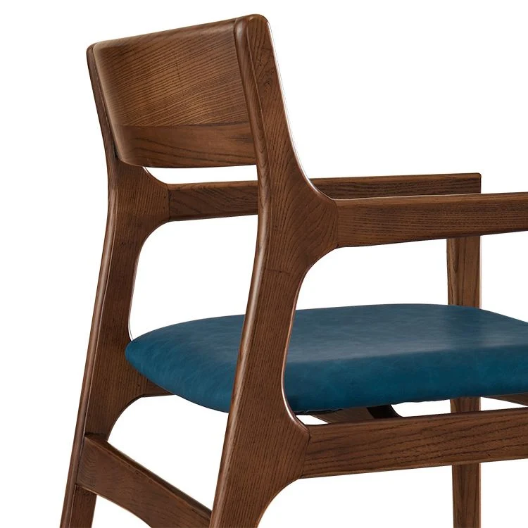 Sedia legno di frassino stile tradizionale, cucina, sala da pranzo, poltrone con schienale aperto Clearhalo
