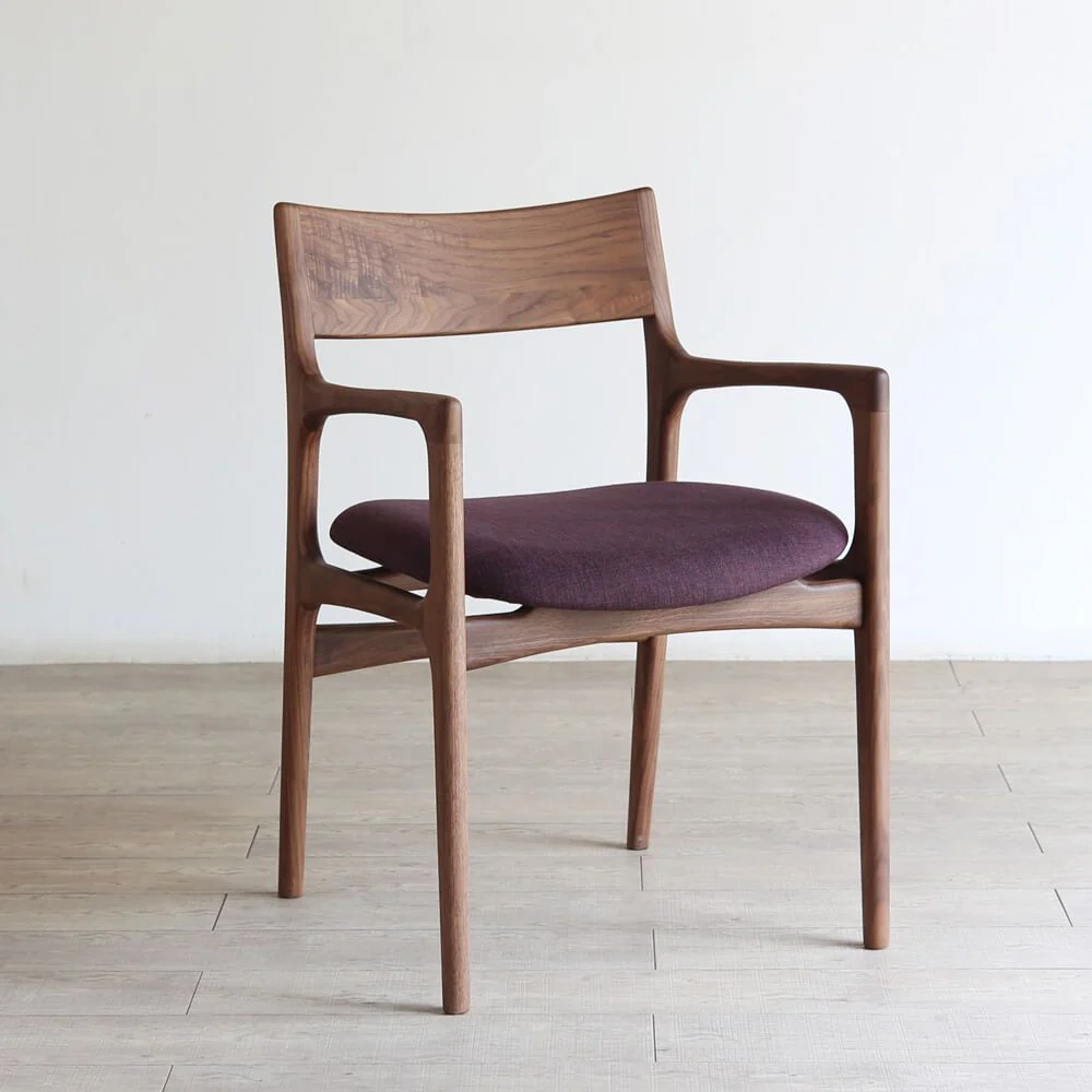 Sedia legno di frassino stile tradizionale, cucina, sala da pranzo, poltrone con schienale aperto Clearhalo