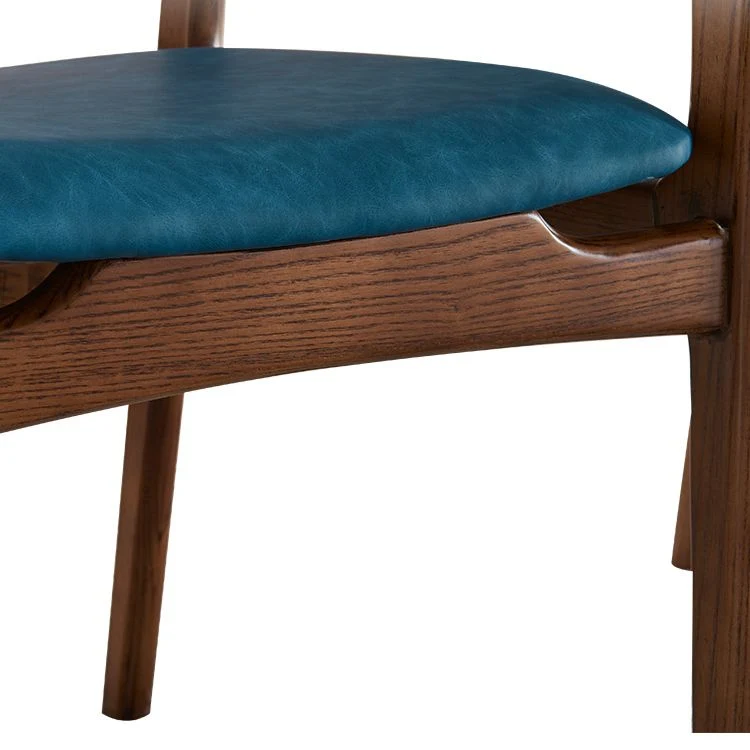 Sedia legno di frassino stile tradizionale, cucina, sala da pranzo, poltrone con schienale aperto Clearhalo