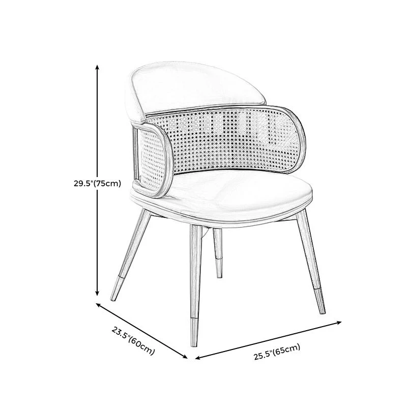 Sedia lino con struttura legno massello e braccioli inclusi. Sedia per soggiorno Clearhalo