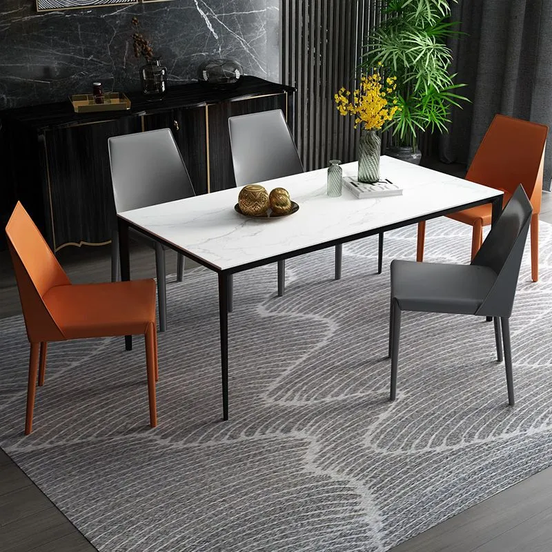 Sedia Parsons Chair moderna contemporanea per interni ed esterni pelle Clearhalo