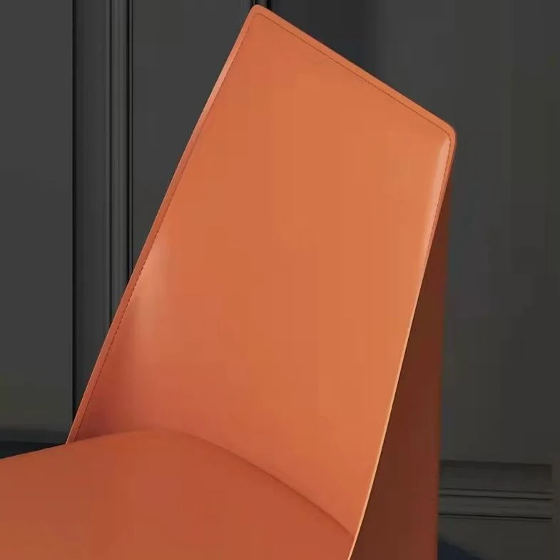 Sedia Parsons Chair moderna contemporanea per interni ed esterni pelle Clearhalo