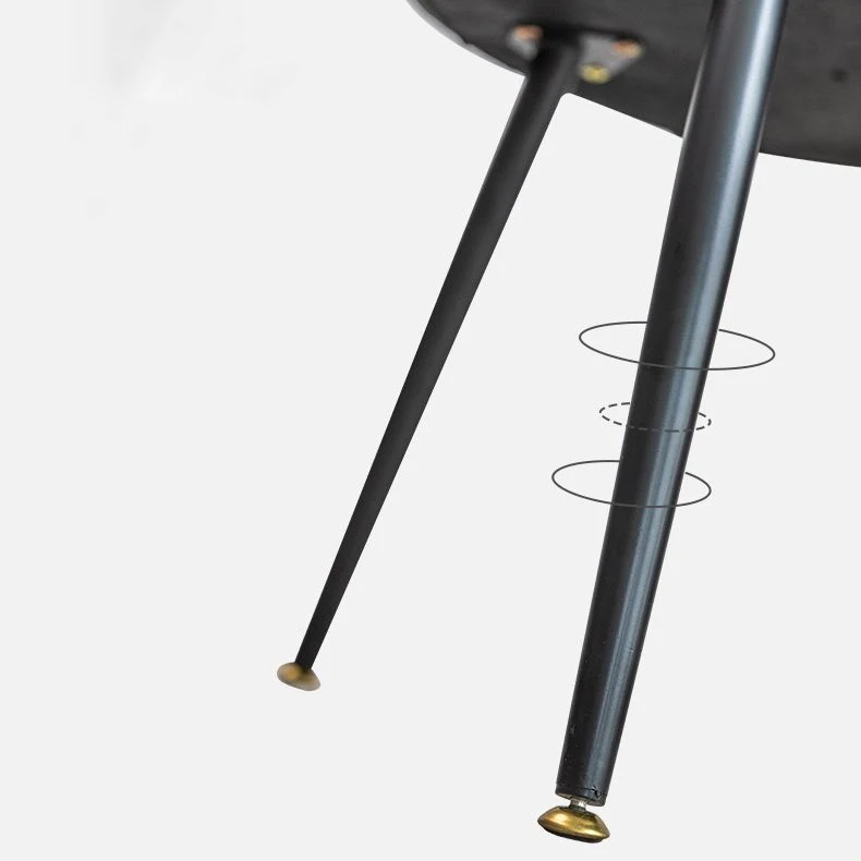 Sedia da pranzo con bracciolo imbottito con sedia laterale singola imbottita stile moderno Clearhalo