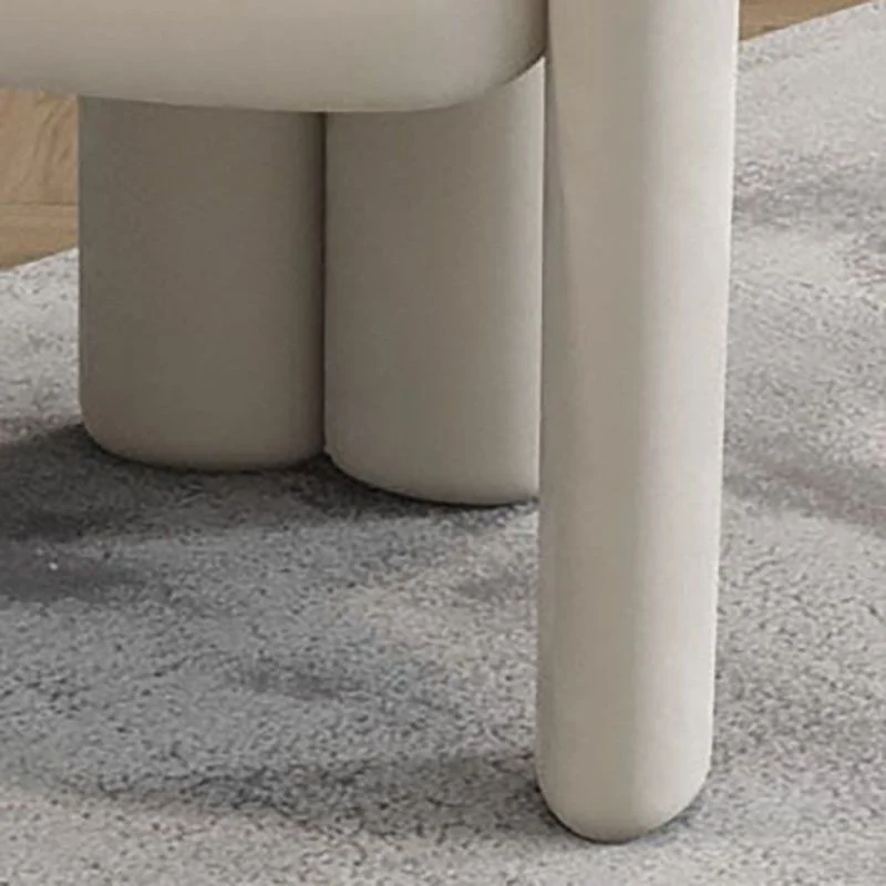 Sedia da pranzo con finitura opaca Poltrona da ristorante velluto stile designer Clearhalo