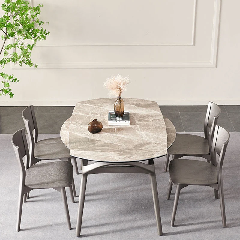Sedia da pranzo contemporanea legno massello da cucina, senza braccioli, con schienale aperto Clearhalo