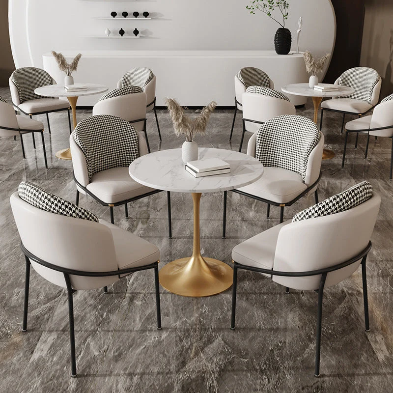Sedia da pranzo contemporanea per la casa Sedia da sala da pranzo Parsons Clearhalo