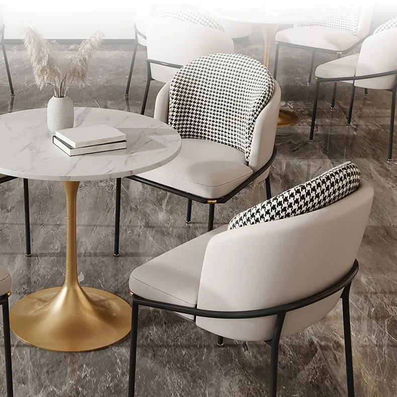 Sedia da pranzo contemporanea per la casa Sedia da sala da pranzo Parsons Clearhalo