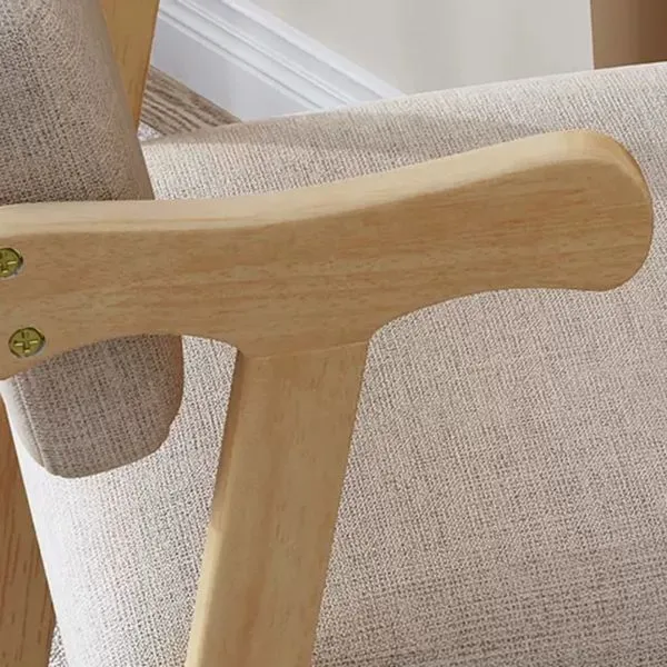 Sedia da pranzo contemporanea Sedie laterali da pranzo legno massello con schienale aperto Clearhalo