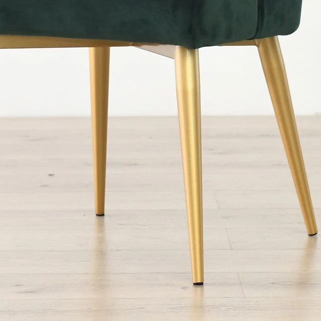 Sedia da pranzo imbottita Glam per ristorante Parsons con finitura opaca Clearhalo