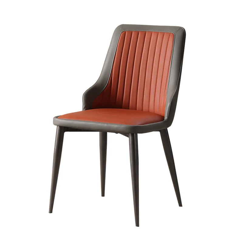 Sedia da pranzo imbottita per ristorante contemporaneo Parsons Side Chair Clearhalo