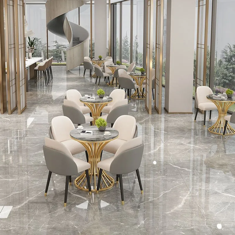 Sedia da pranzo imbottita per sala da pranzo Sedia da pranzo industriale Parsons ecopelle Clearhalo