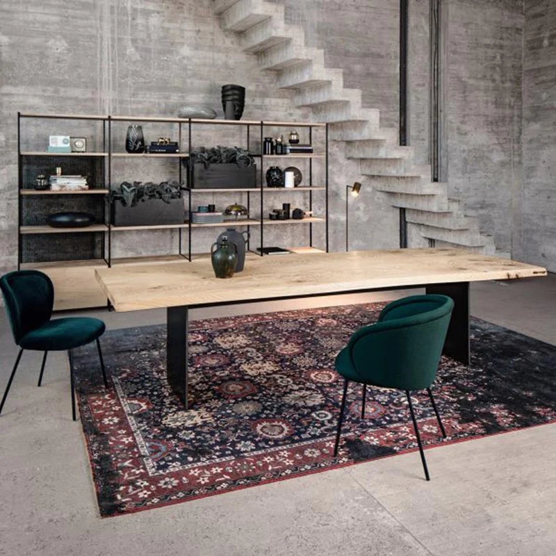Sedia da pranzo imbottita senza braccioli Sedia laterale moderna per sala da pranzo Clearhalo