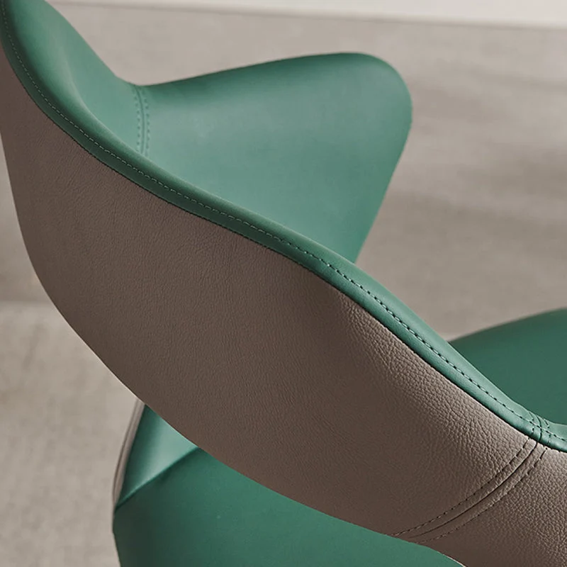 Sedia da pranzo industriale imbottita con poltrona da pranzo per la casa Clearhalo