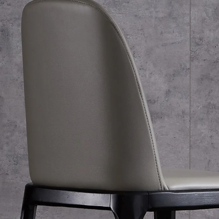 Sedia da pranzo industriale per interni ed esterni Sedia Parsons con imbottitura Clearhalo