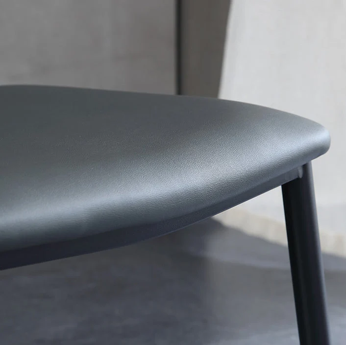 Sedia da pranzo industriale Wingback Side Chair Sala da pranzo Sedia senza braccioli per interni Clearhalo