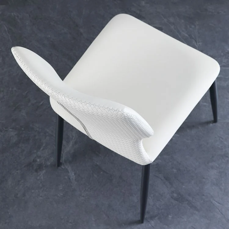 Sedia da pranzo industriale Wingback Side Chair Sala da pranzo Sedia senza braccioli per interni Clearhalo