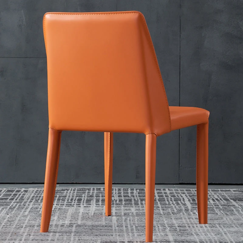 Sedia da pranzo laterale per cucina contemporanea Sedia Parsons per la casa Clearhalo