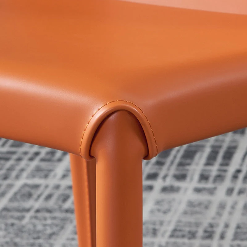 Sedia da pranzo laterale per cucina contemporanea Sedia Parsons per la casa Clearhalo