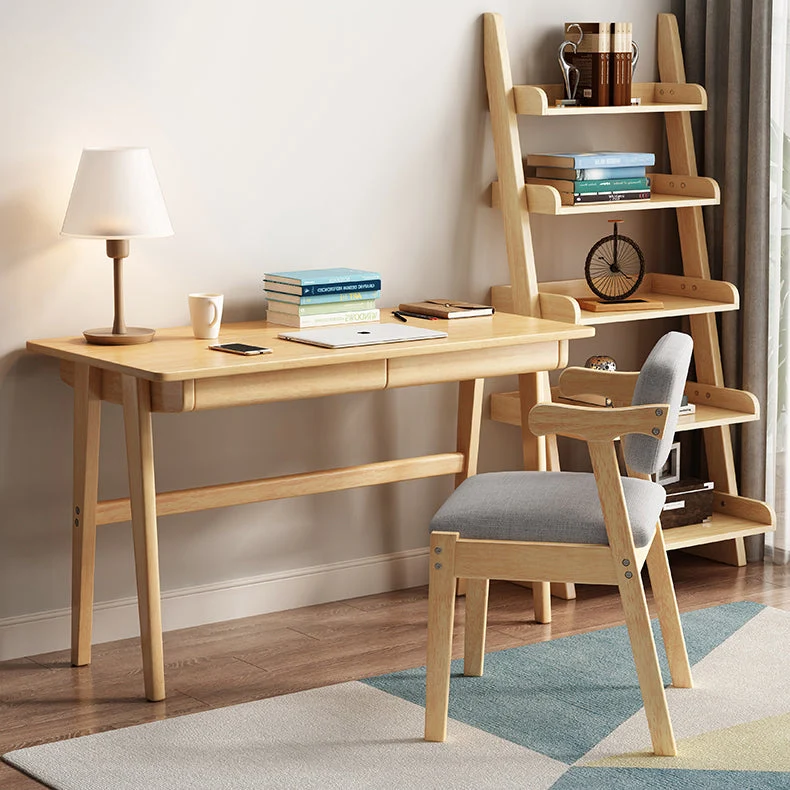 Sedia da pranzo laterale da pranzo moderna legno per interni con schienale aperto, ampia 20 pollici Clearhalo